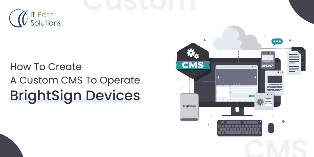 custom cms for brightsign