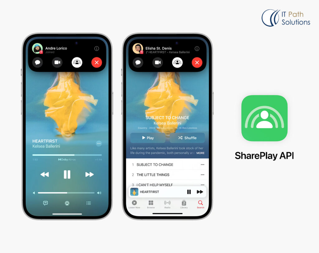 ios app development - shareplay API