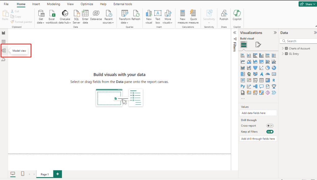 Power BI Data Model Creation 